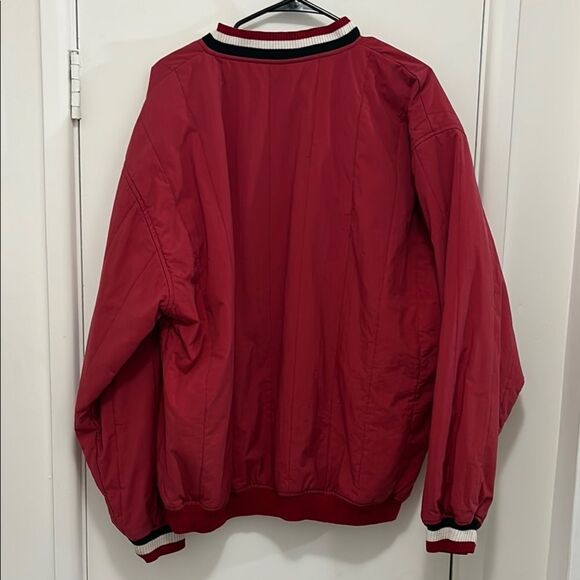 Vintage Adidas Red Pullover Jacket - Picture 2 of 3